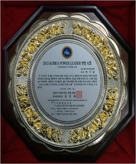 2015 KOREA POWER LEADER 연말 대상