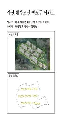 아산 신인동 대우조선해양 엘크루 아파트